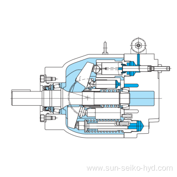 Tokyo Keiki PH56/80/100/130/170-MSYR-10CH-D-10 series piston hydraulic pump